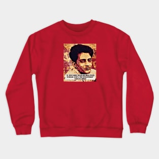 Charu Majumdar Naxalite Revolutionary Quote Red Crewneck Sweatshirt